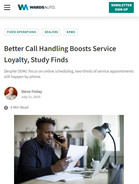 Wards Auto Better Call Handling Boosts Service Loyalty, Study Finds